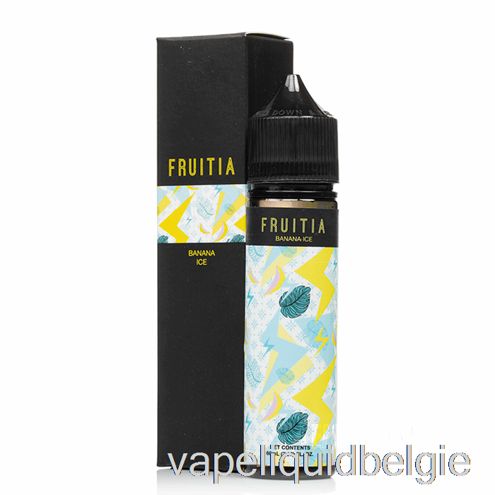 Vape België Bananenijs - Fruitia - 60ml 3mg